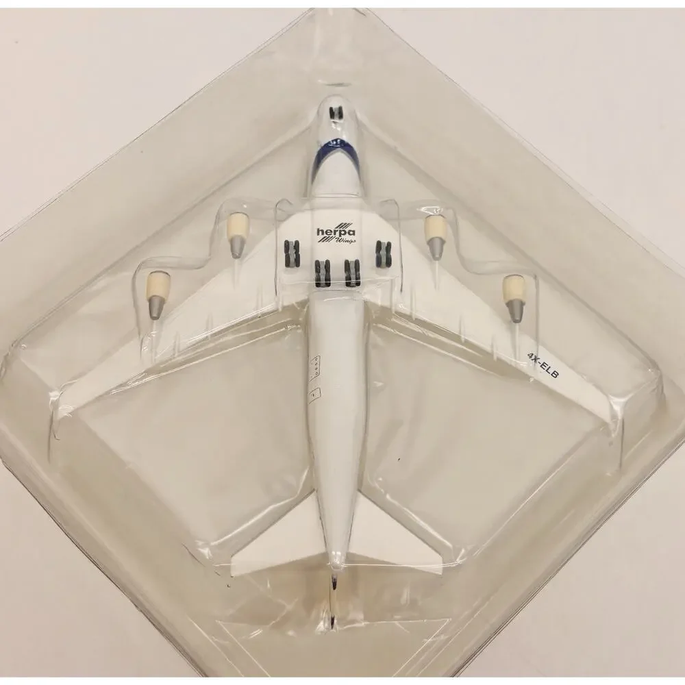 Herpa Wings 1:500 El Al Israel Airlines Boeing 747-400 Diecast 512176 New